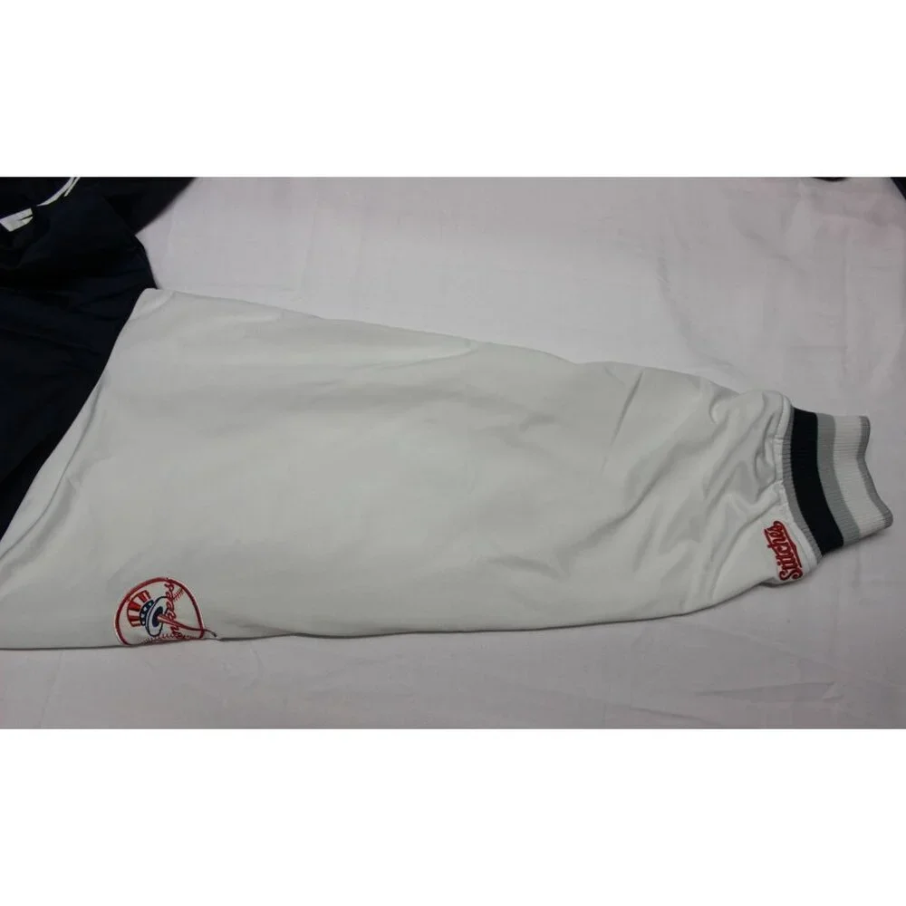 Stitches men's mock‎ neck full zip Yankees MLB baseball track jacket